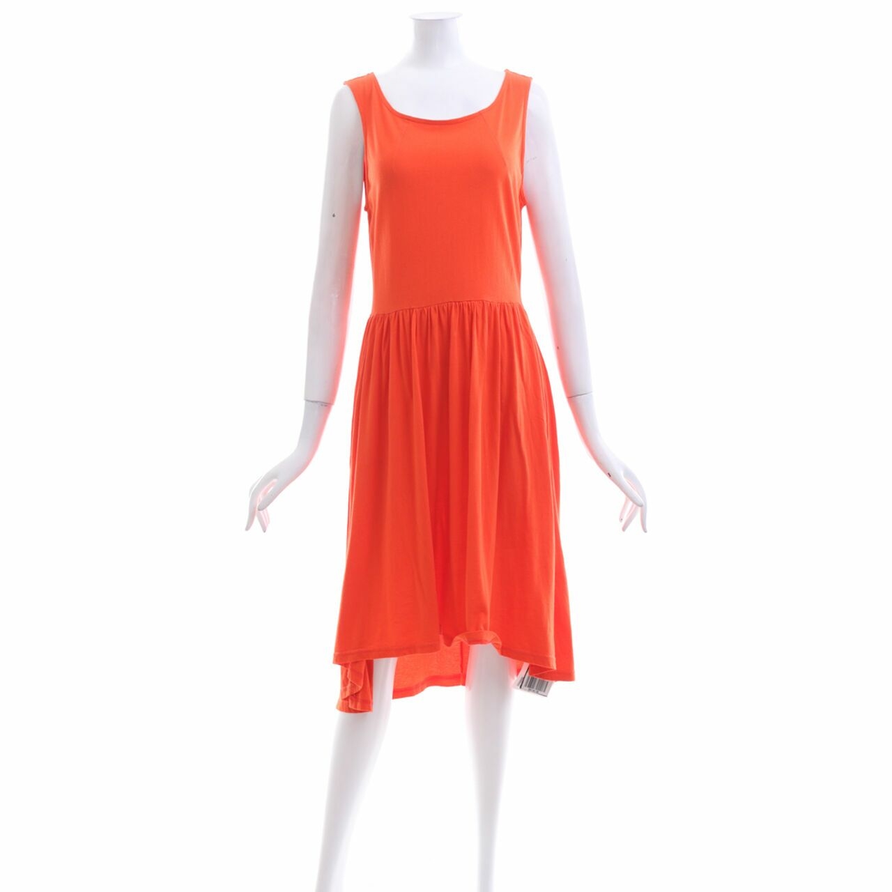 H&M Orange Midi Dress