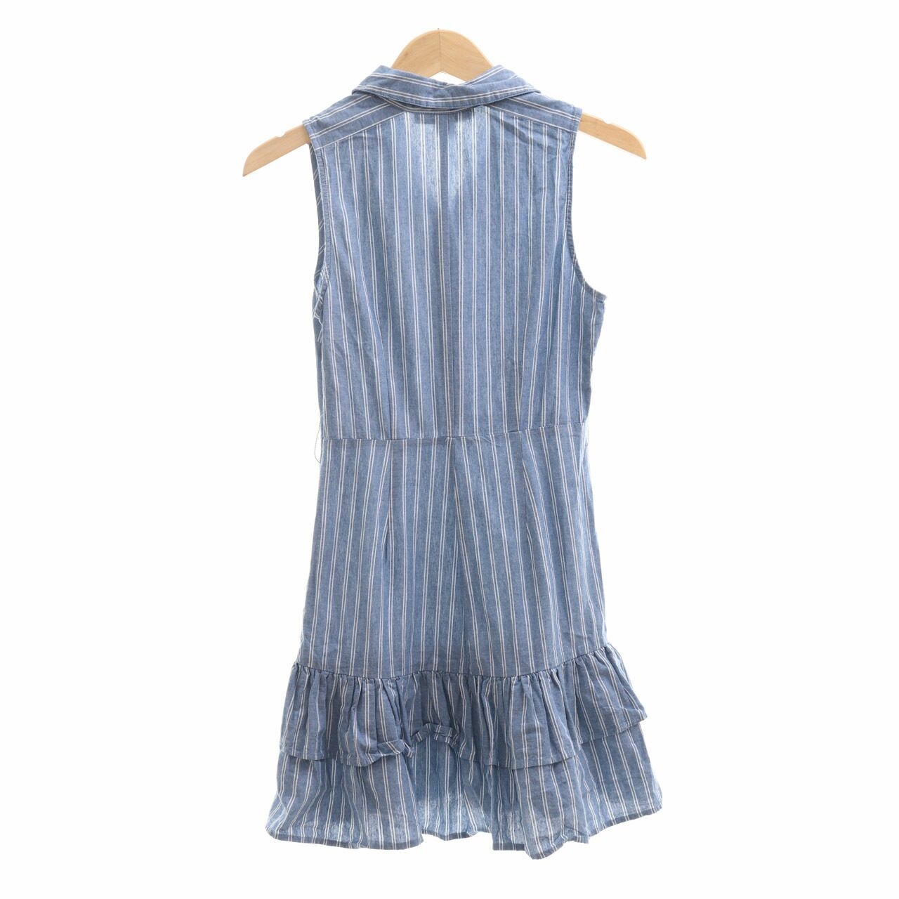 Forever 21 Blue & White Stripes Mini Dress