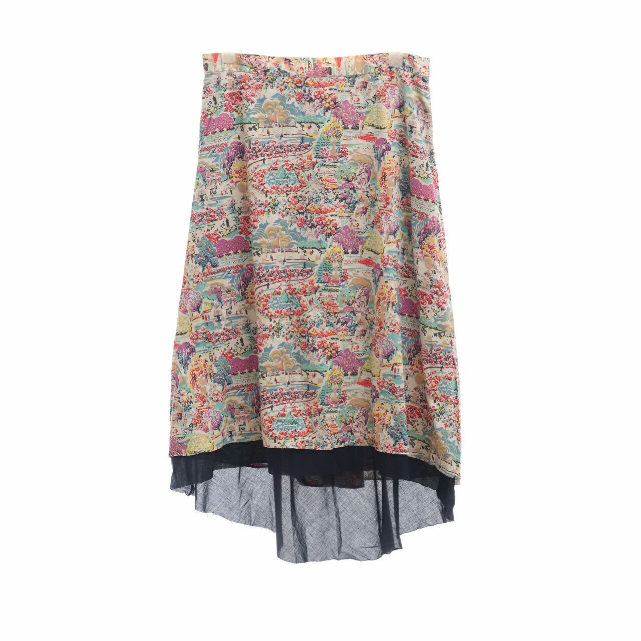 Private Collection Multicolor Midi Skirt