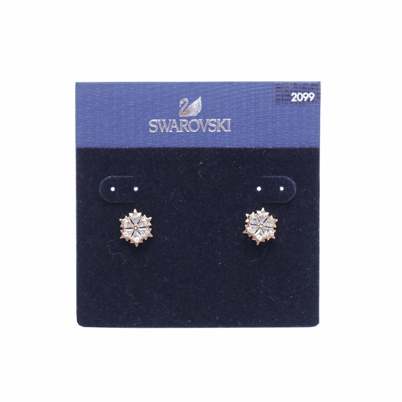 Swarovski Gold Magic Pierced Earrings Jewelry