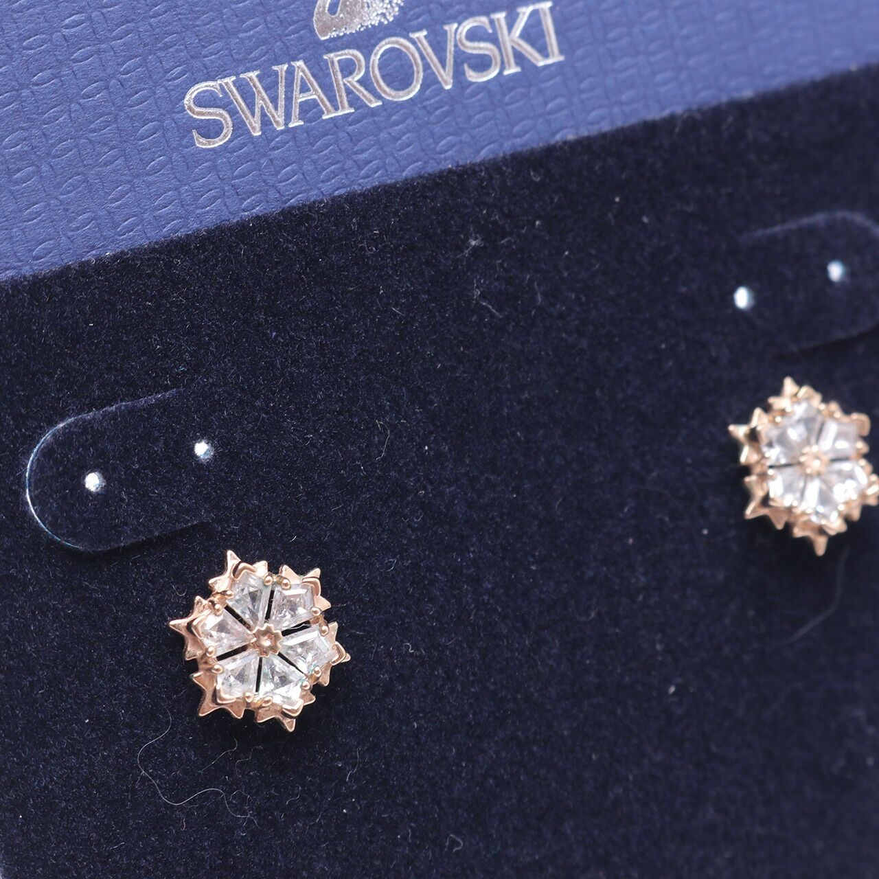 Swarovski Gold Magic Pierced Earrings Jewelry