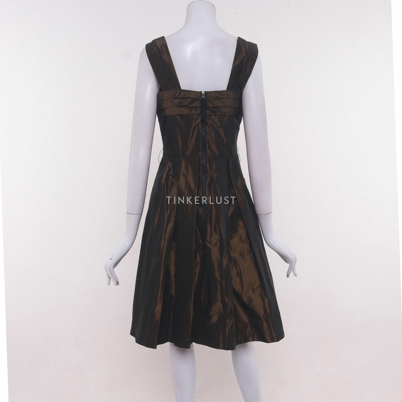 Cue Bronze Midi Dress