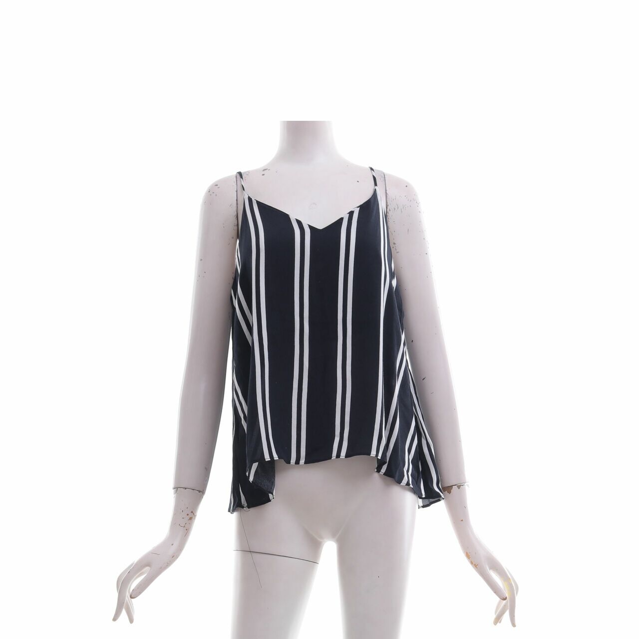 Private Collection Black & White Stripes Sleeveless