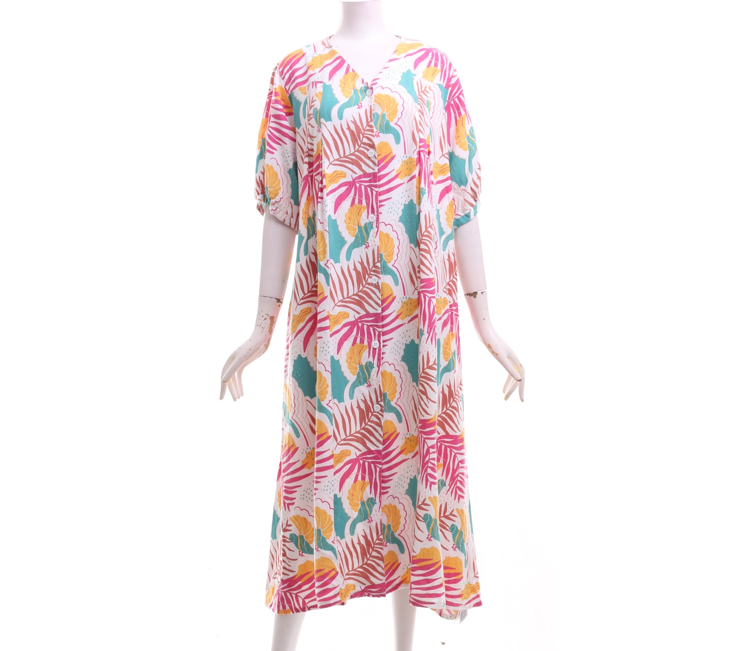 Tropis Multicolor Midi Dress