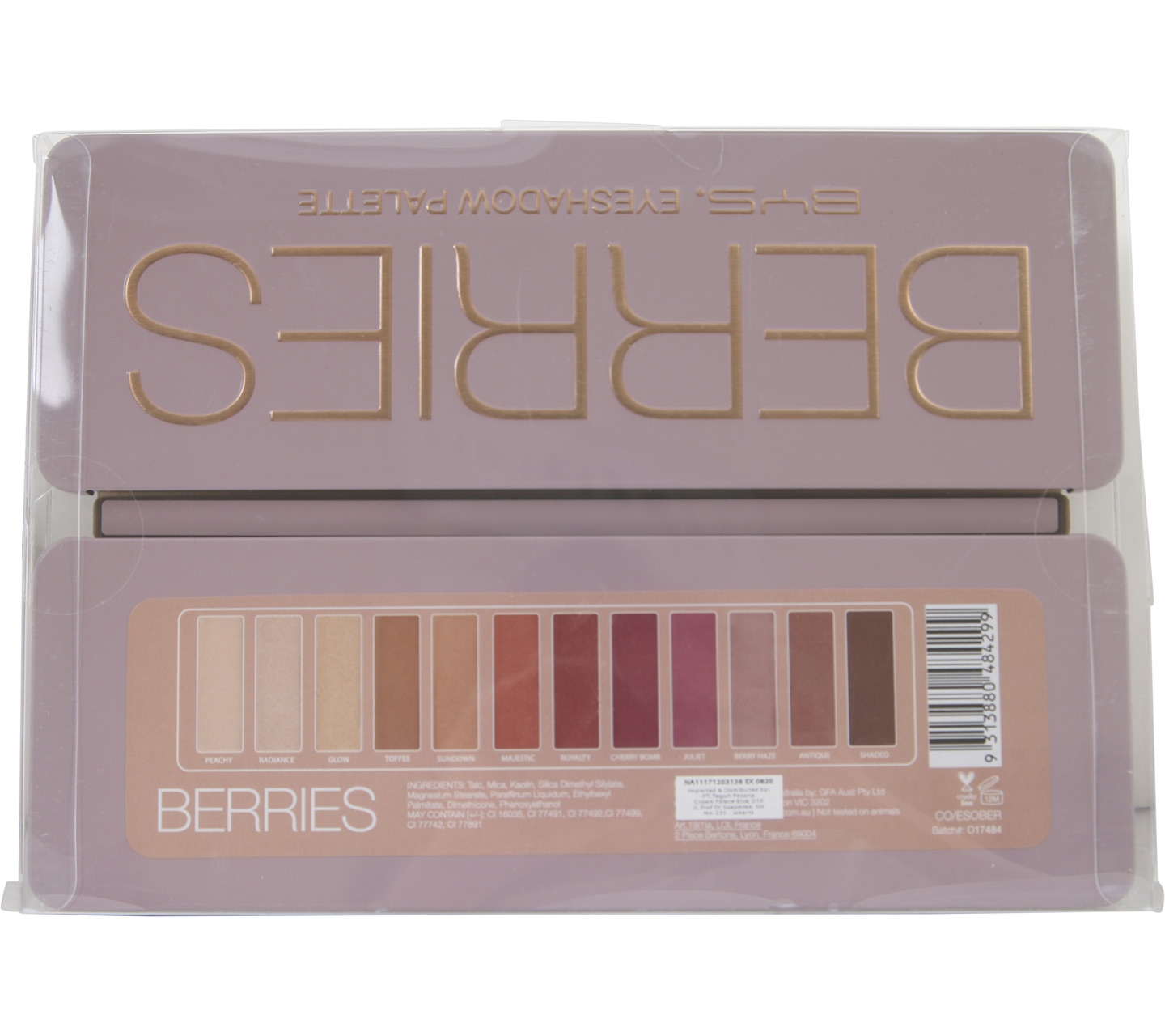 BYS Berries Sets and Palette