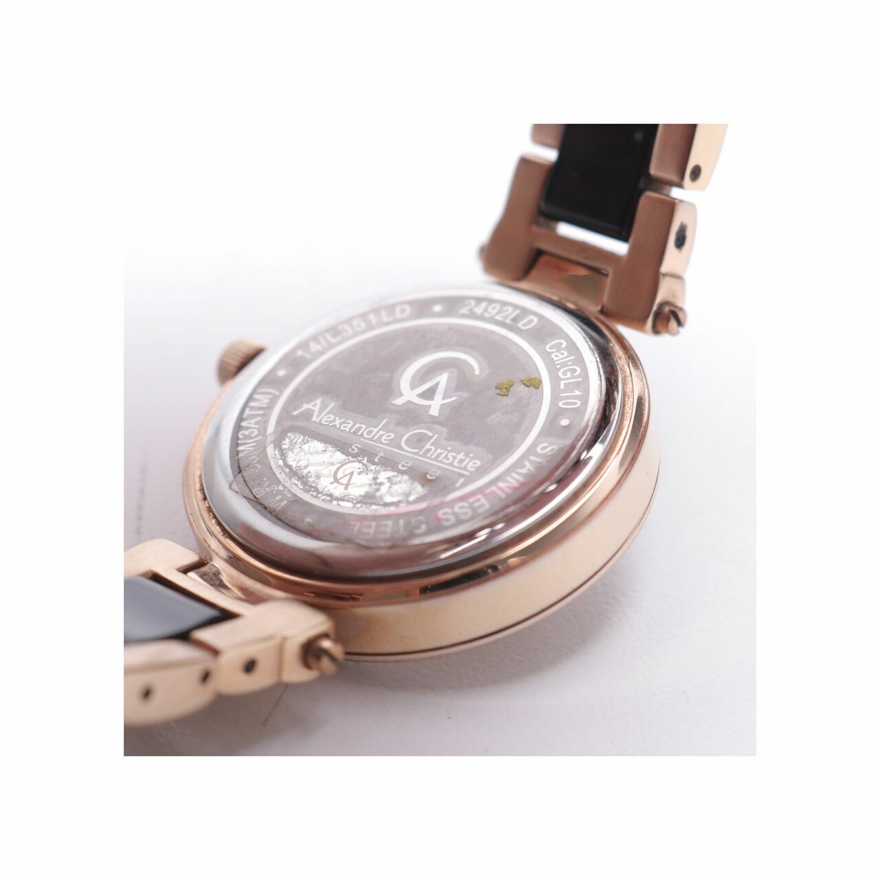 Alexandre Christie Gold Wristwatch