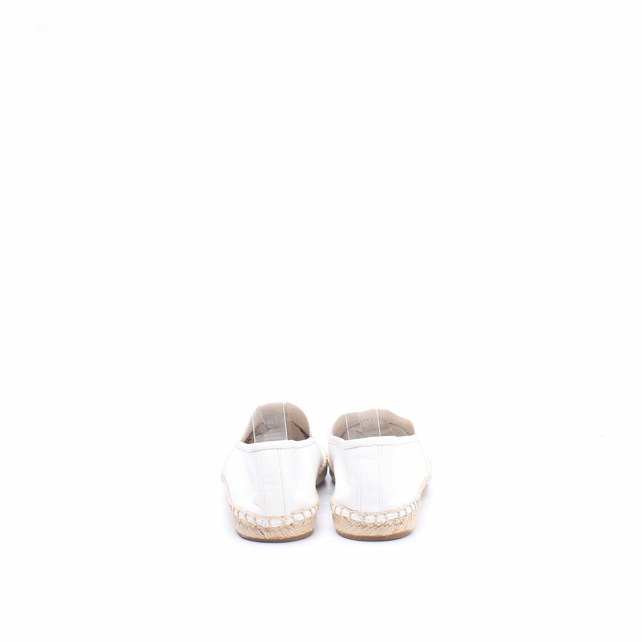 Tory Burch Perforated-logo White Espadrille