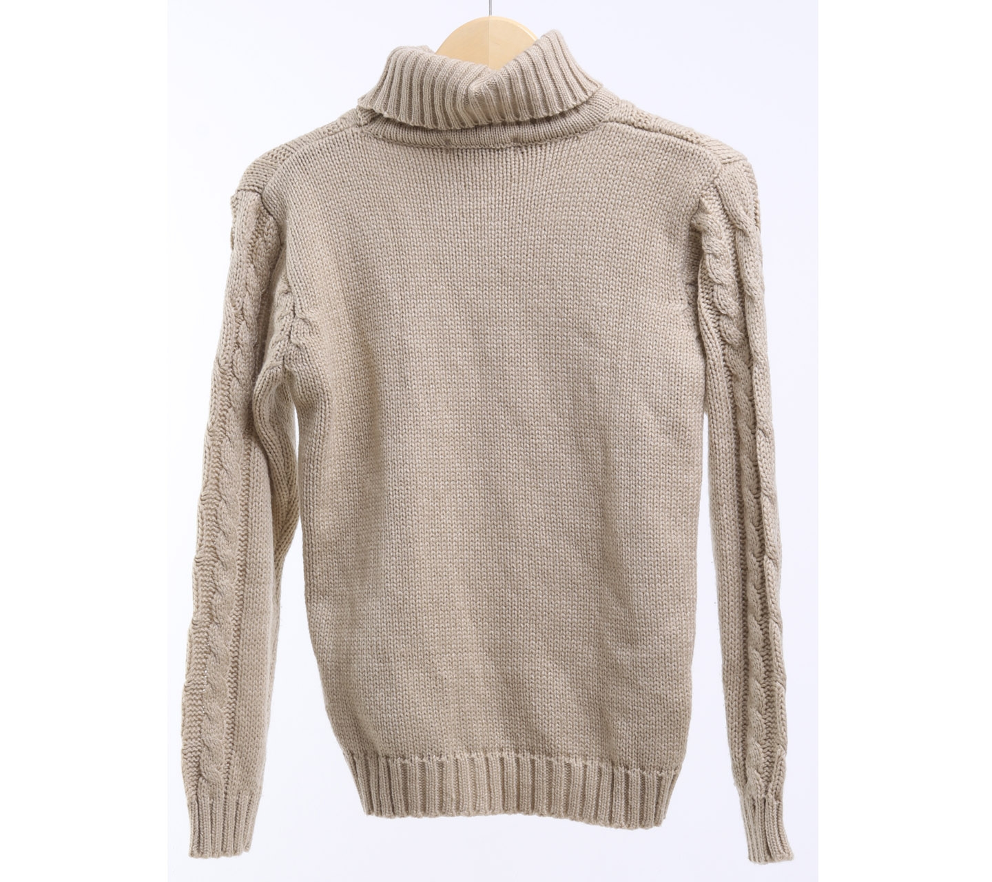Thesteddy Mocca Knit Turtle NeckSweater