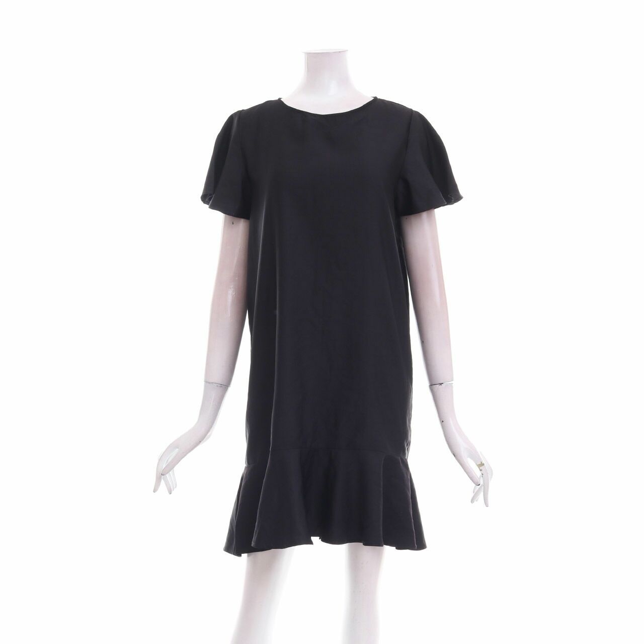 clemence Black Mini Dress