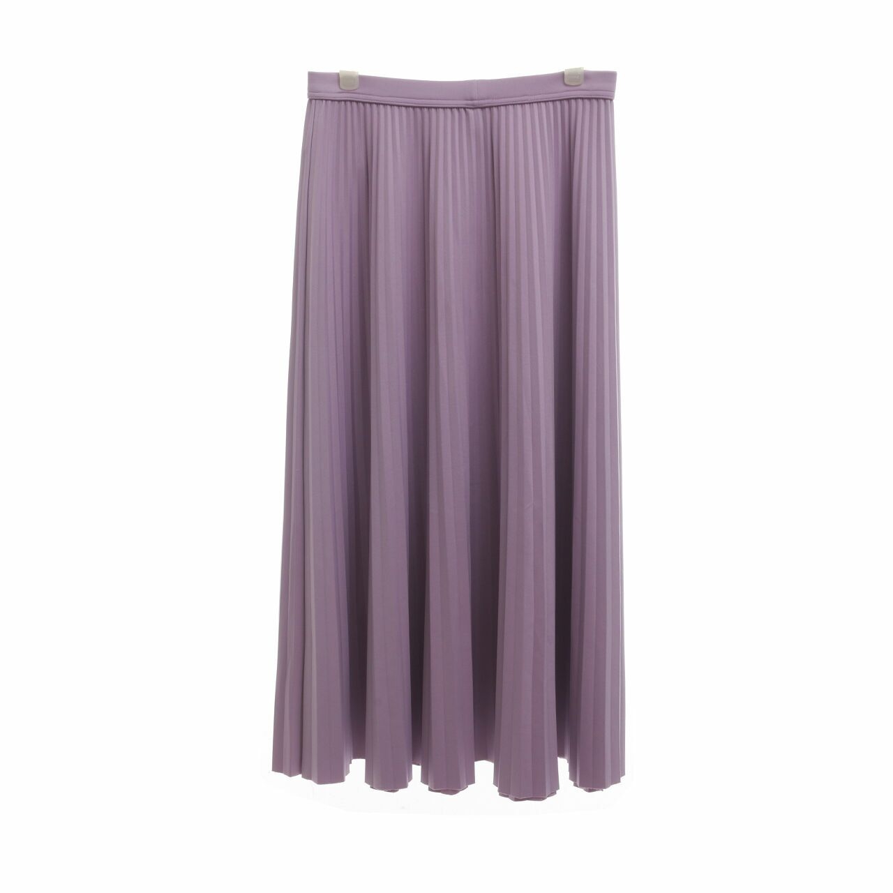 Hattaco Purple Pleated Maxi Skirt