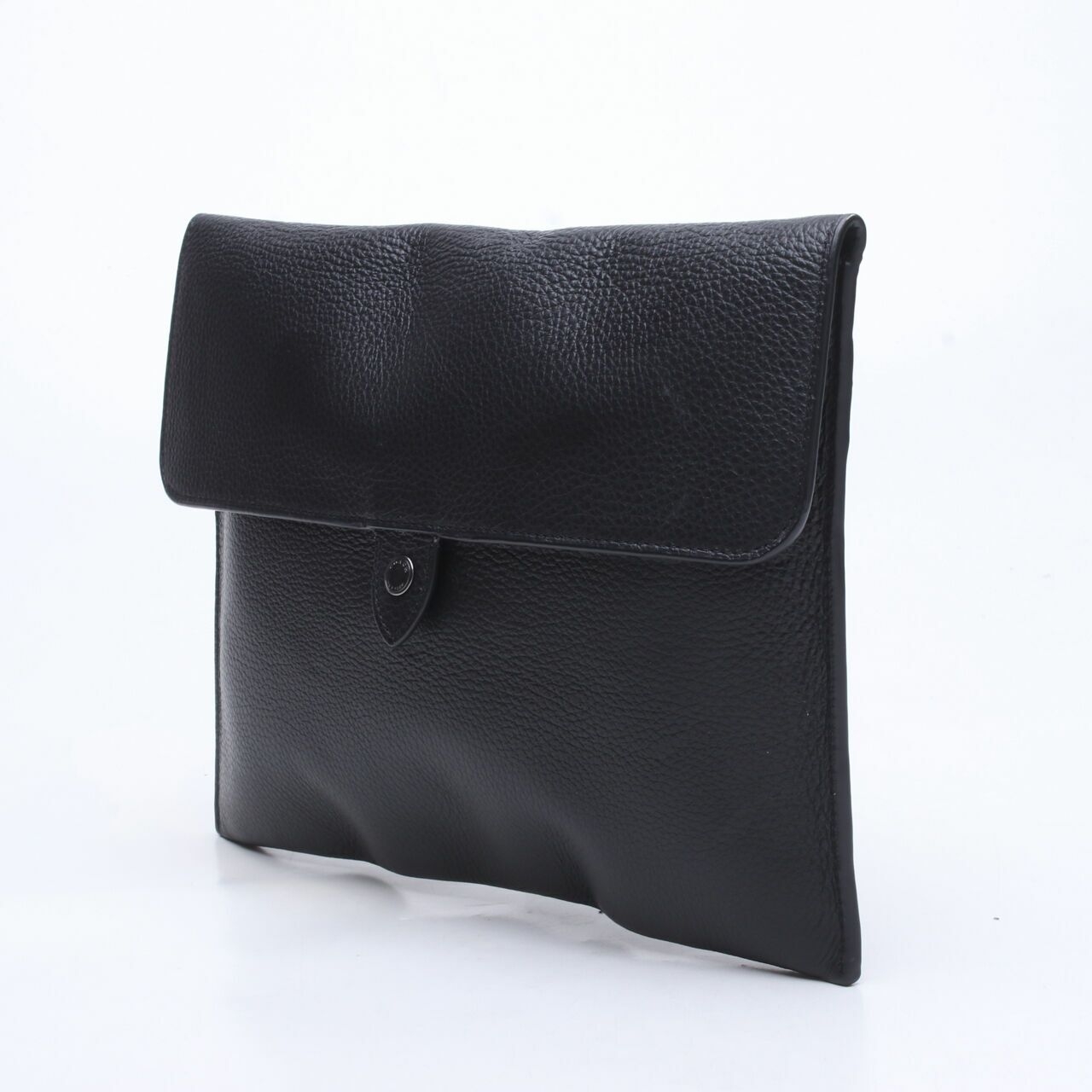 COACH C1624 Tablet Sleeve Pebled Leather Black
