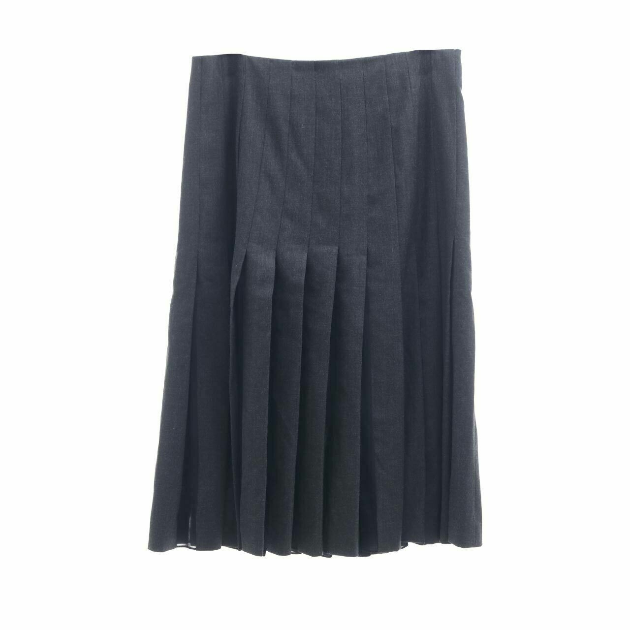 Sandro Dark Grey Midi Skirt