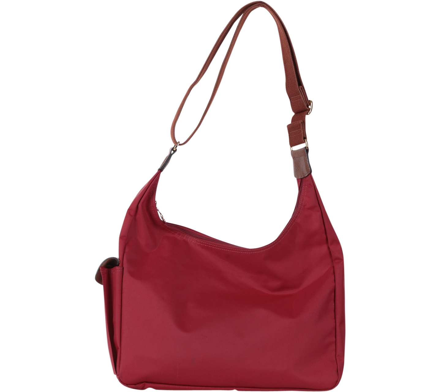 Longchamp Red Le Pliage Hobo Bag Sling Bag