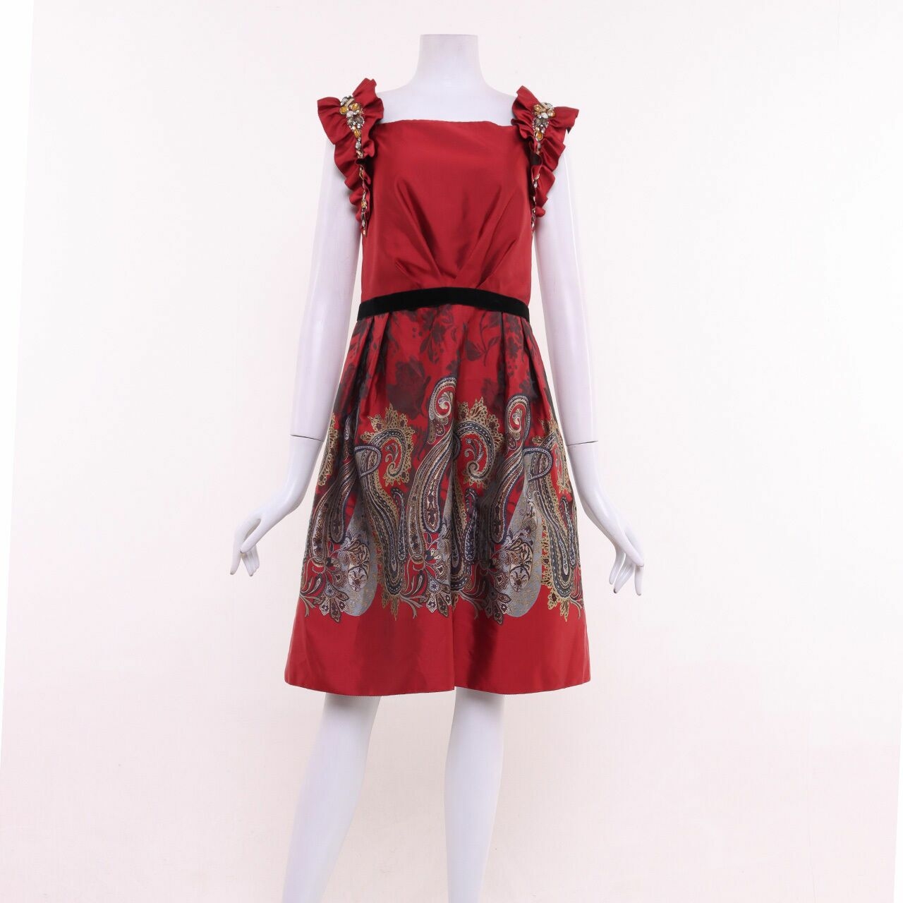 Sebastian Cristina Red Mini Dress