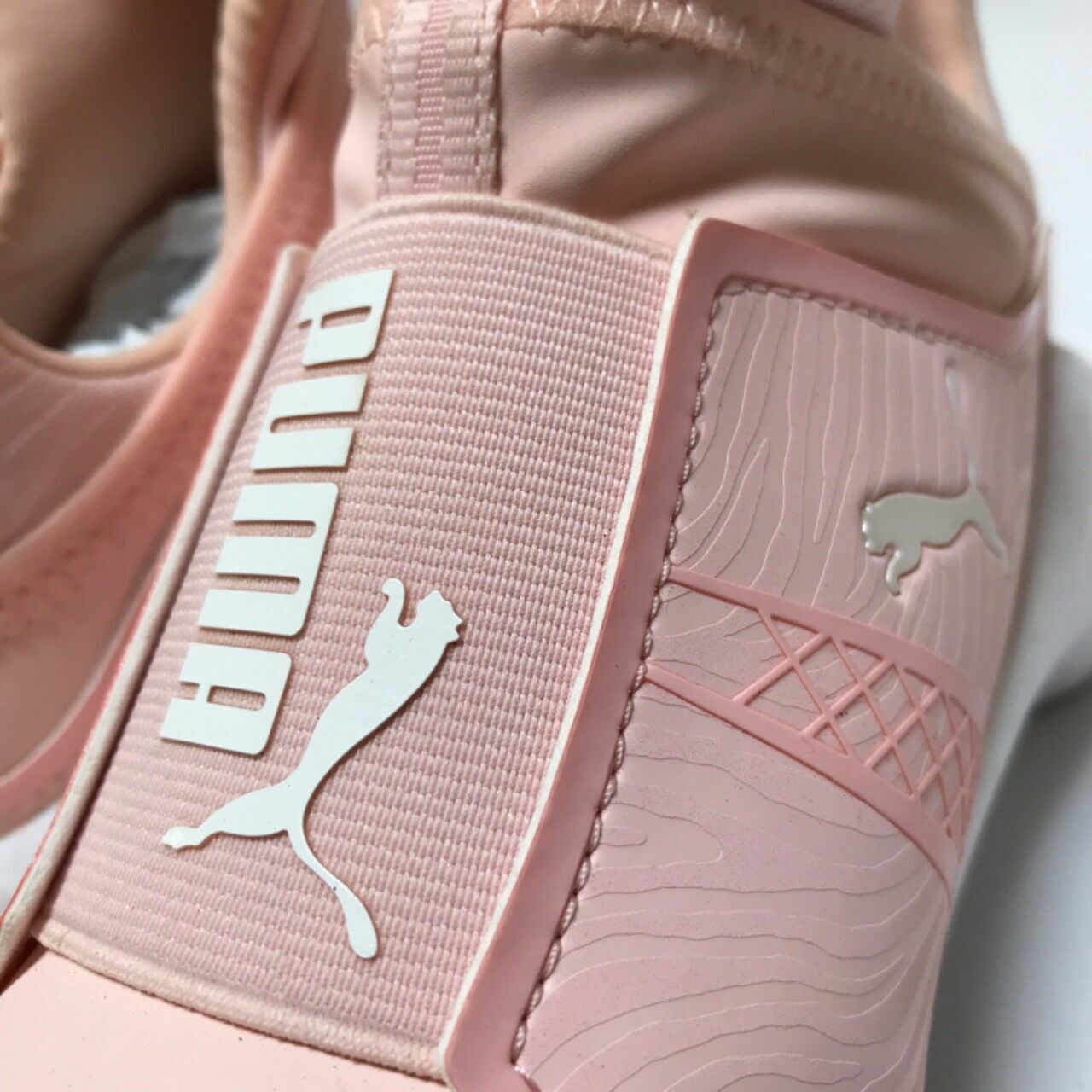 Puma Pink Rose Geometric Sneakers