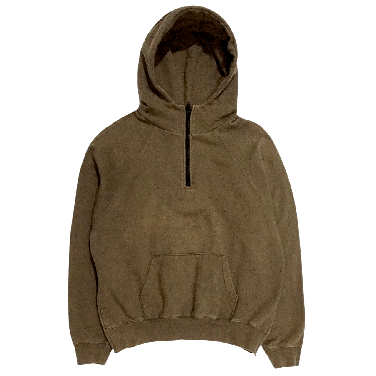 Fear Of God x Pacsun Olive Green Half Zip Hoodie