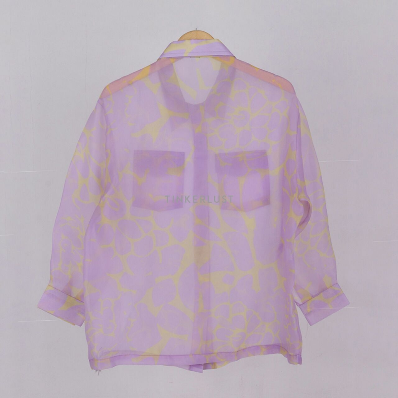 sideline Lilac Sheer Shirt