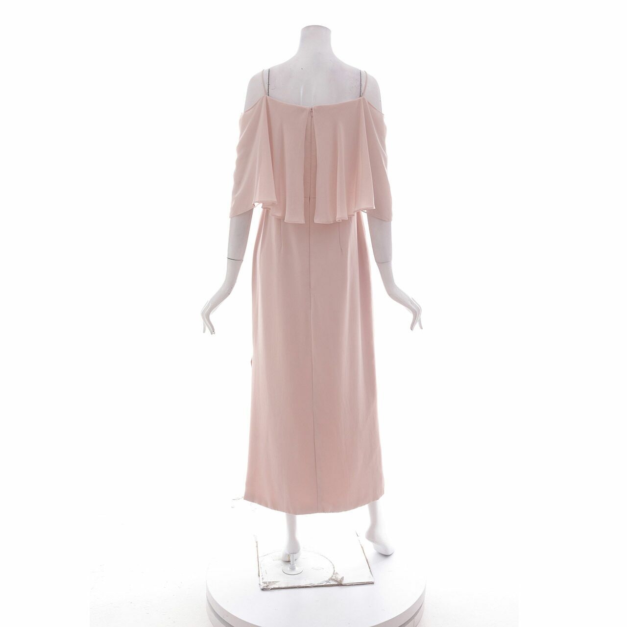 Cloth Inc Pink Slit Long Dress