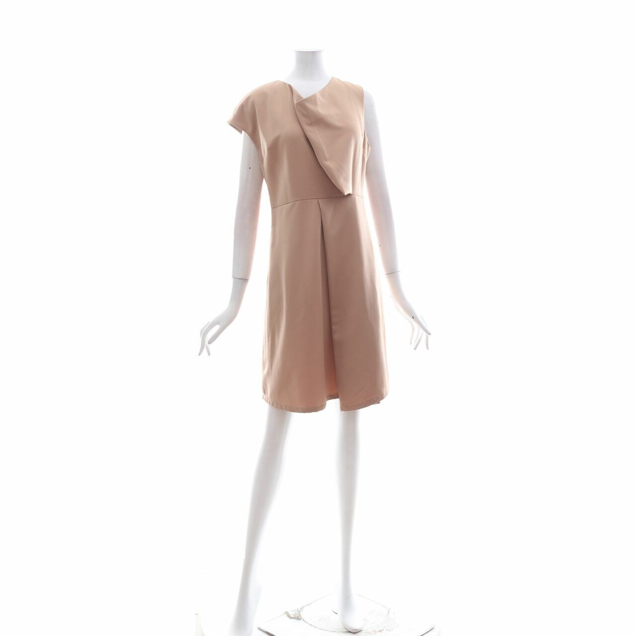 (X)SML Light Brown Mini Dress