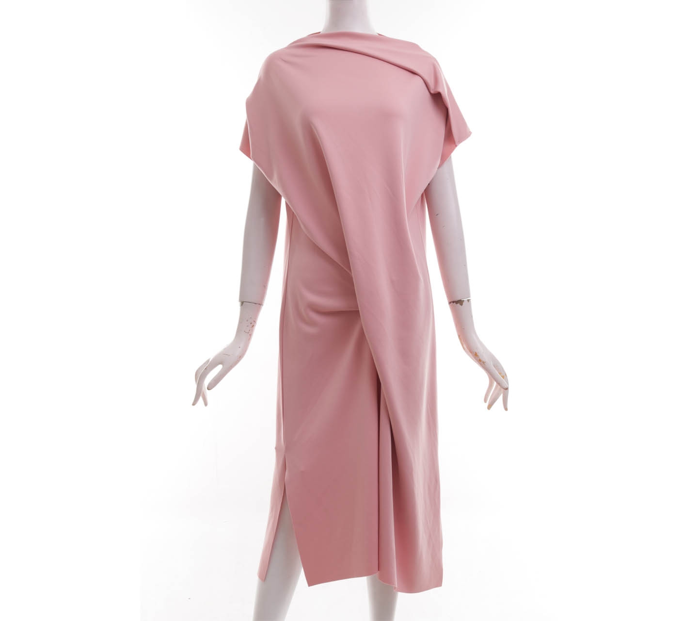 Valentina Mecca Pink Long Dress