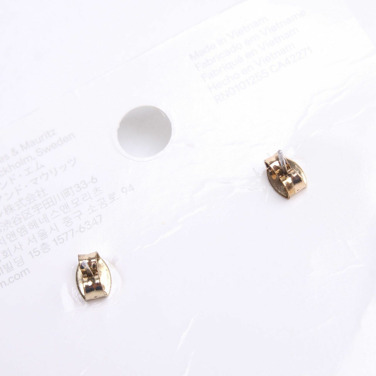 H&M Gold Earrings Jewelry