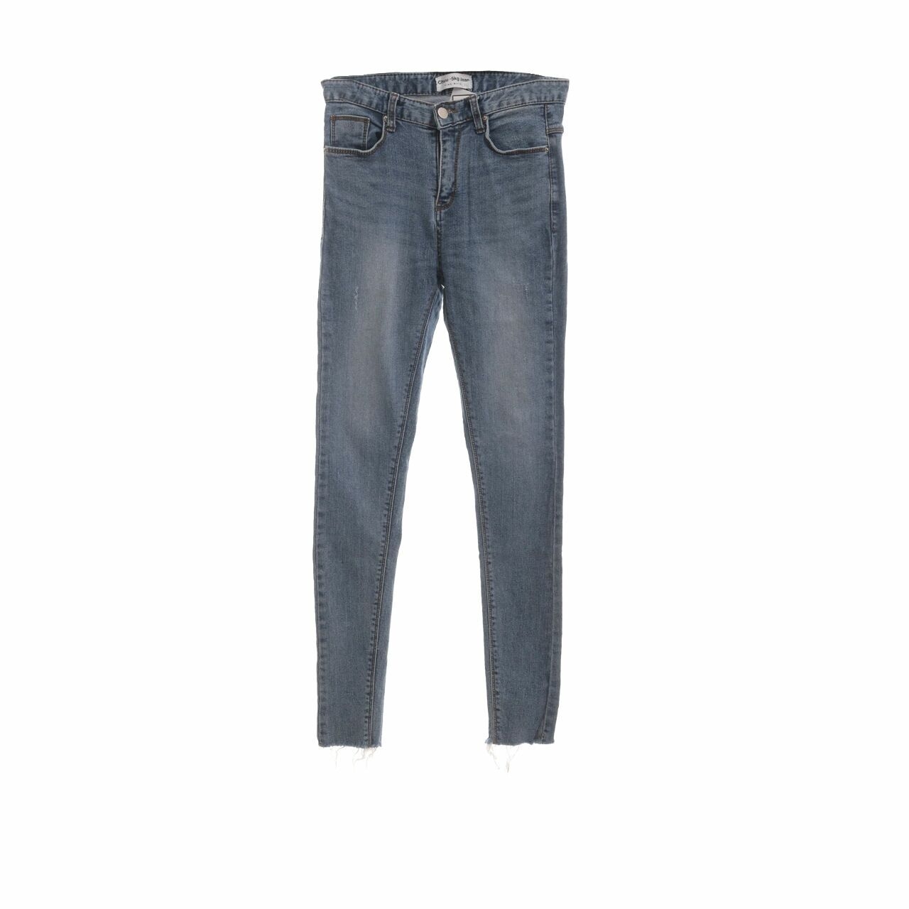 chuu-jeans Blue Long Pants
