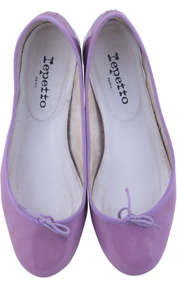 Repetto Purple Ballerina Flats