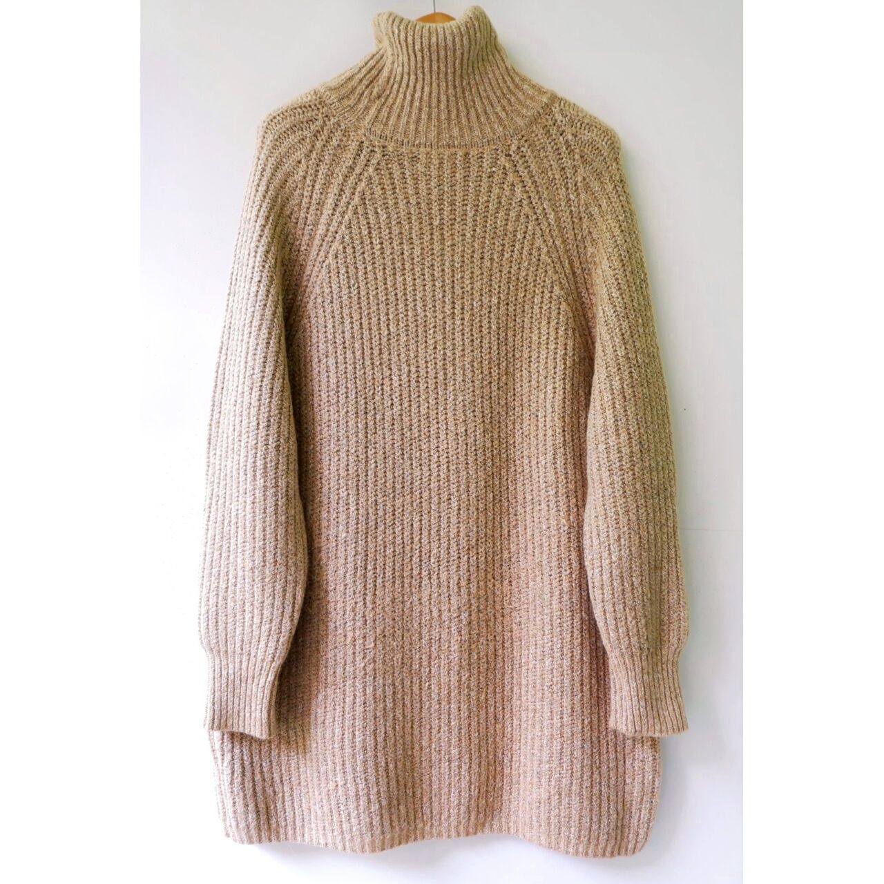 Asos Light Brown Sweater Dress