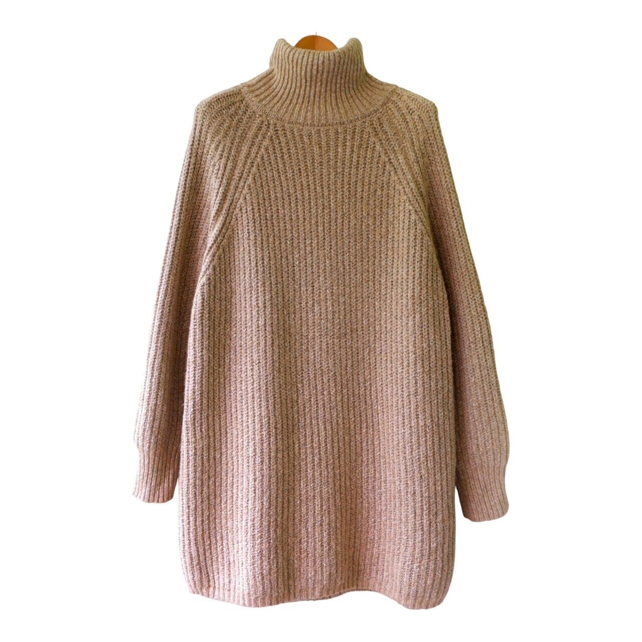 Asos Light Brown Sweater Dress