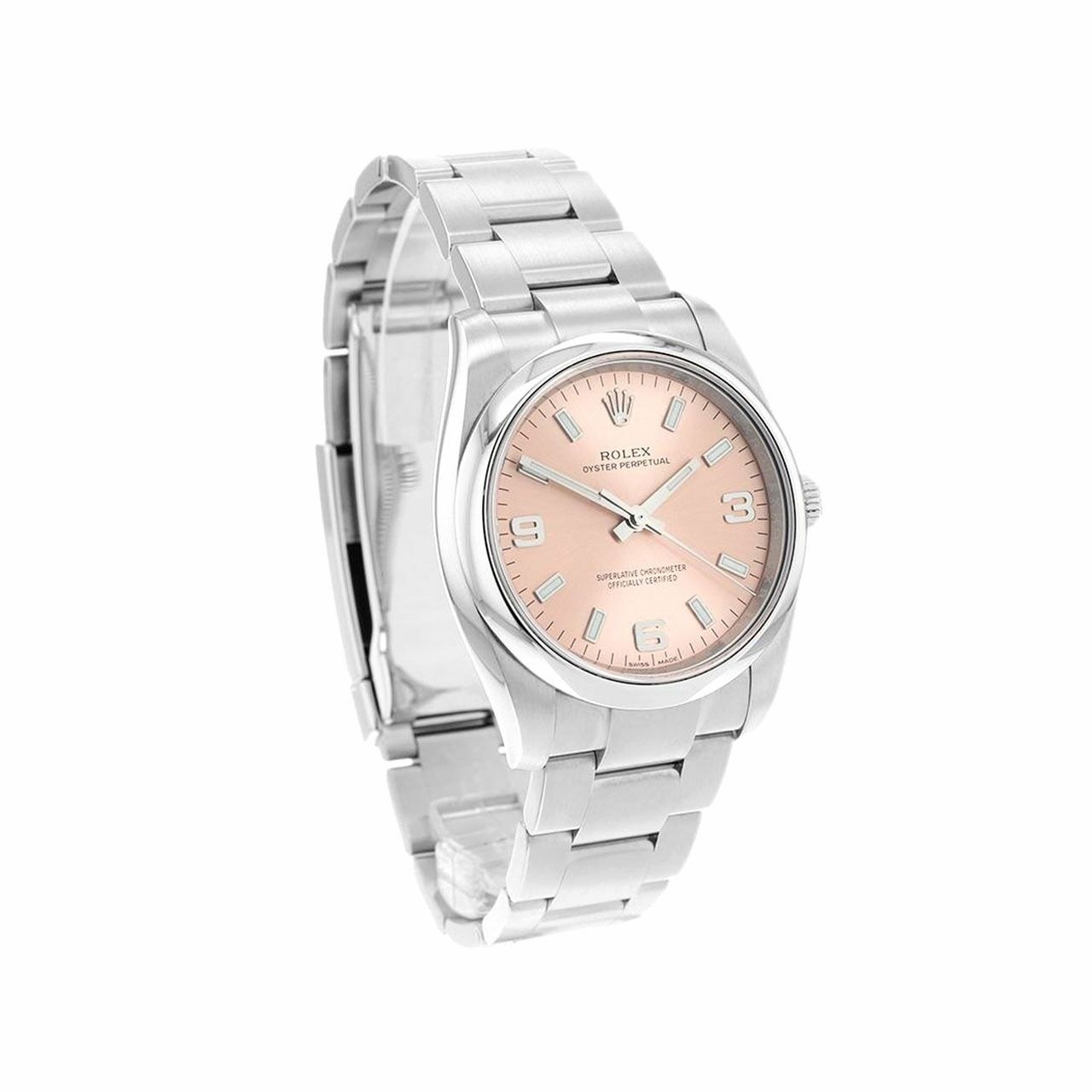 Rolex Oyster Prepertual Pink Dial Watch