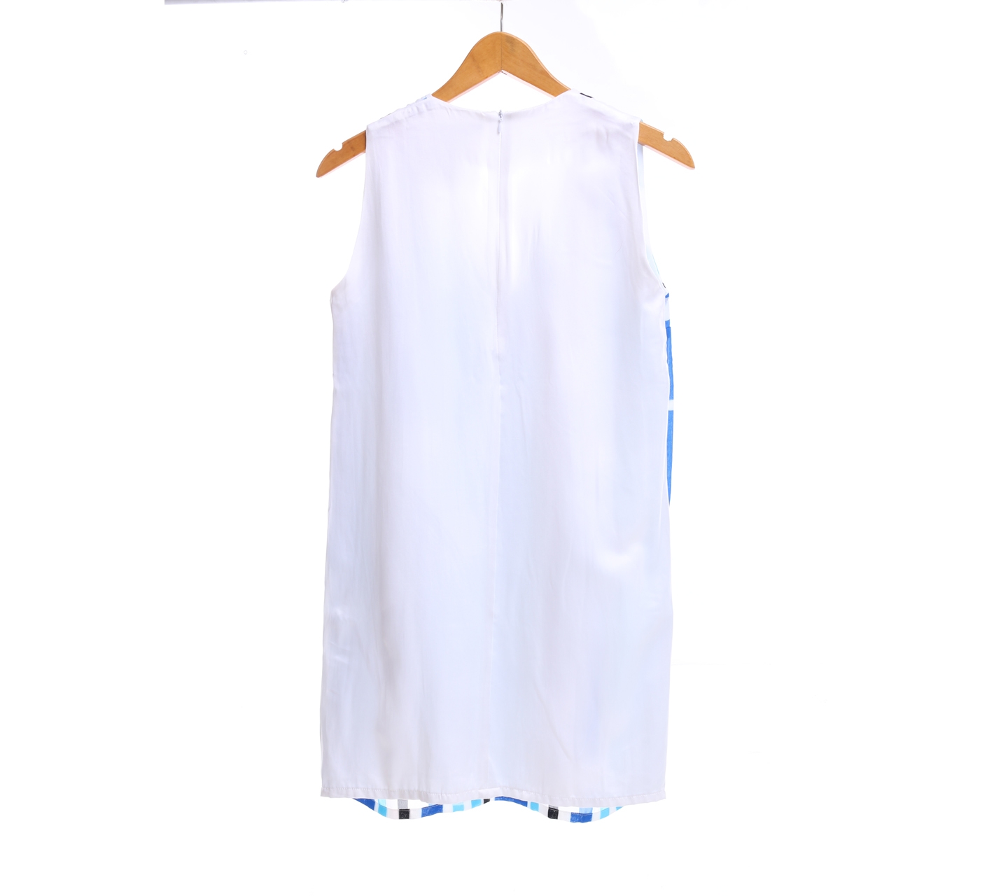 cmyk project White Patterned Mini Dress