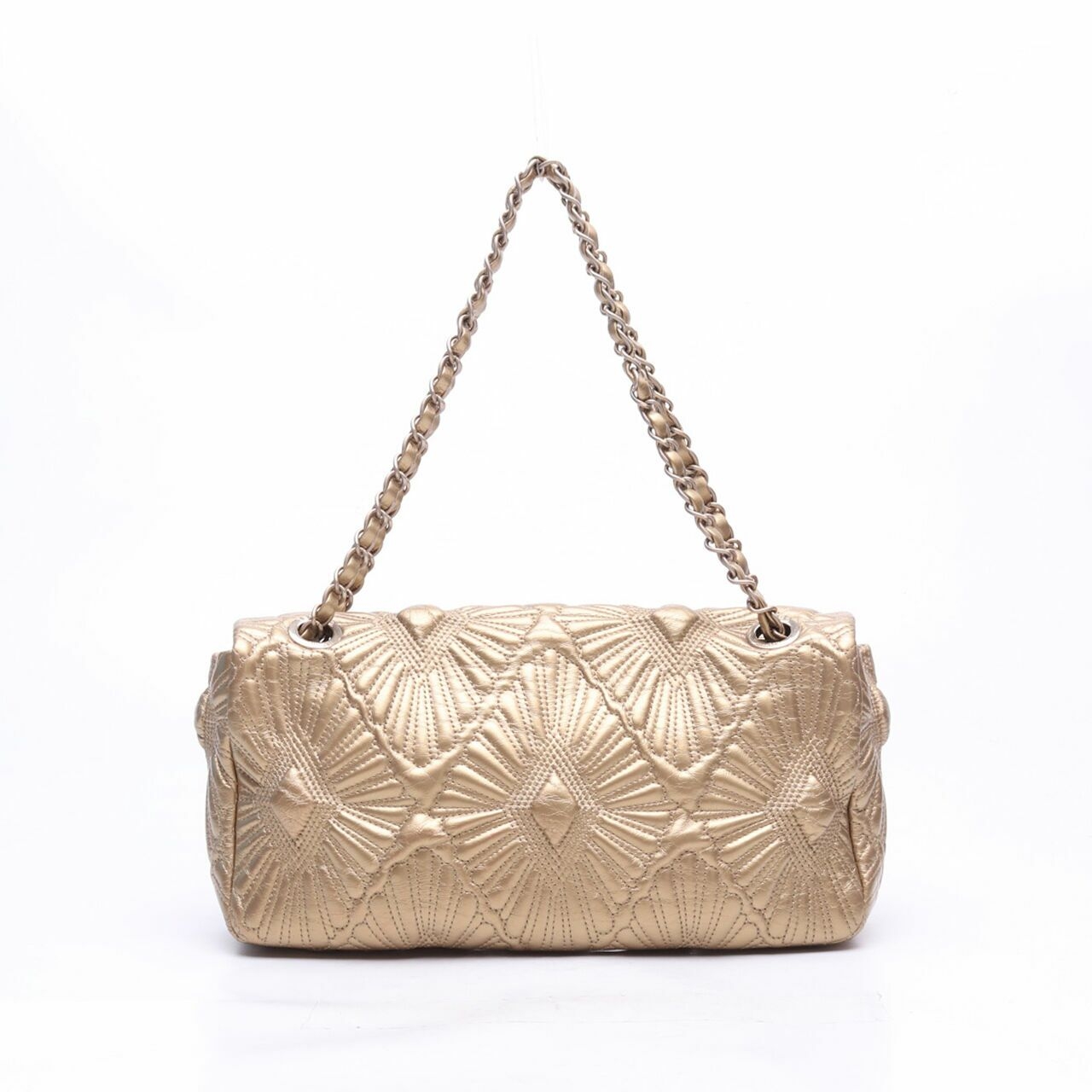 Chanel Gold on Gold Chain Shoulder Bag