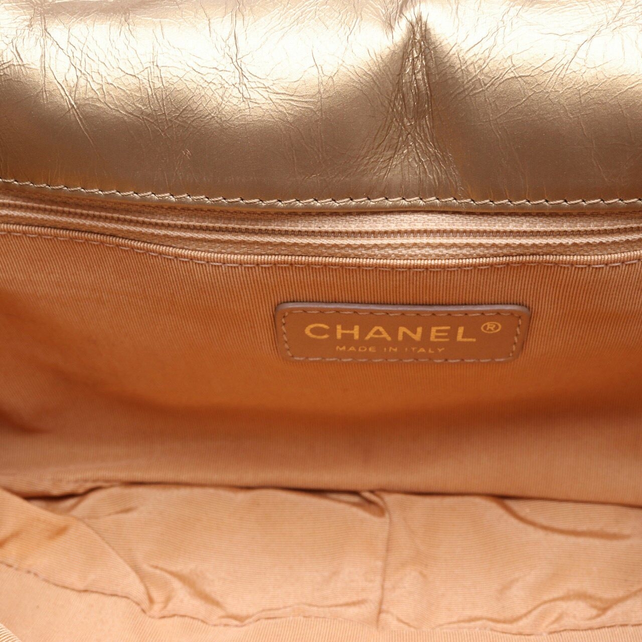 Chanel Gold on Gold Chain Shoulder Bag
