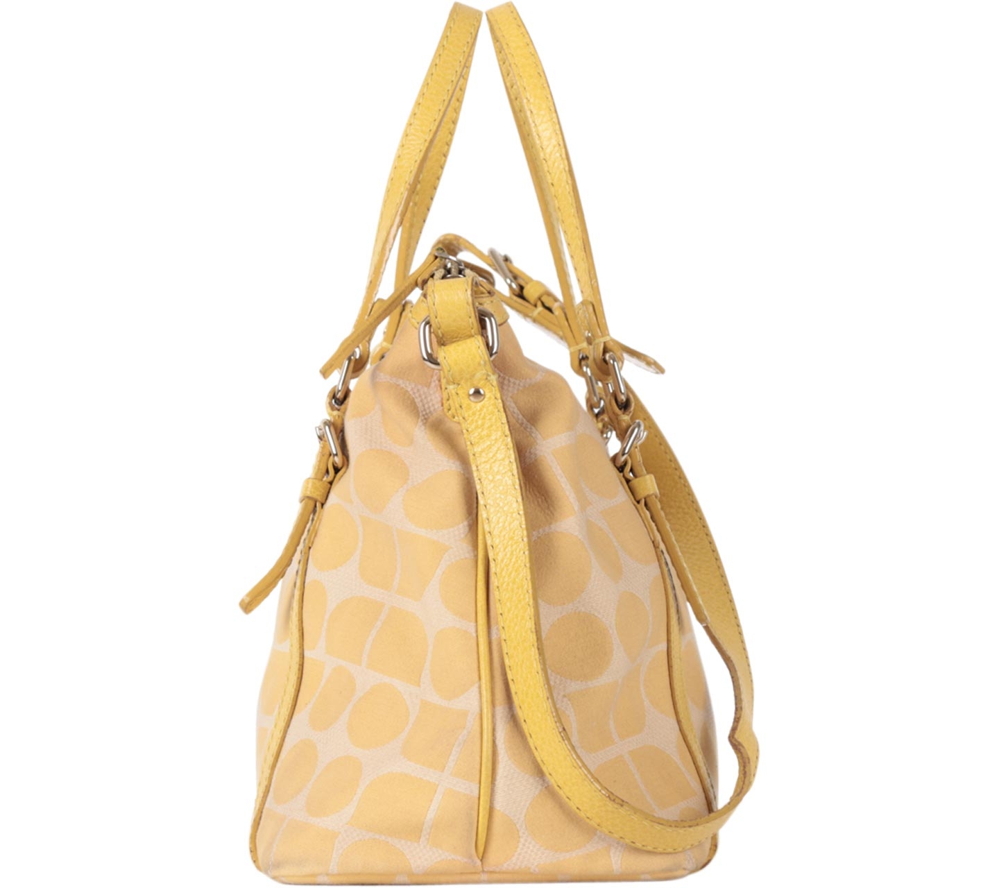 Kate Spade Yellow Patterned Satchel