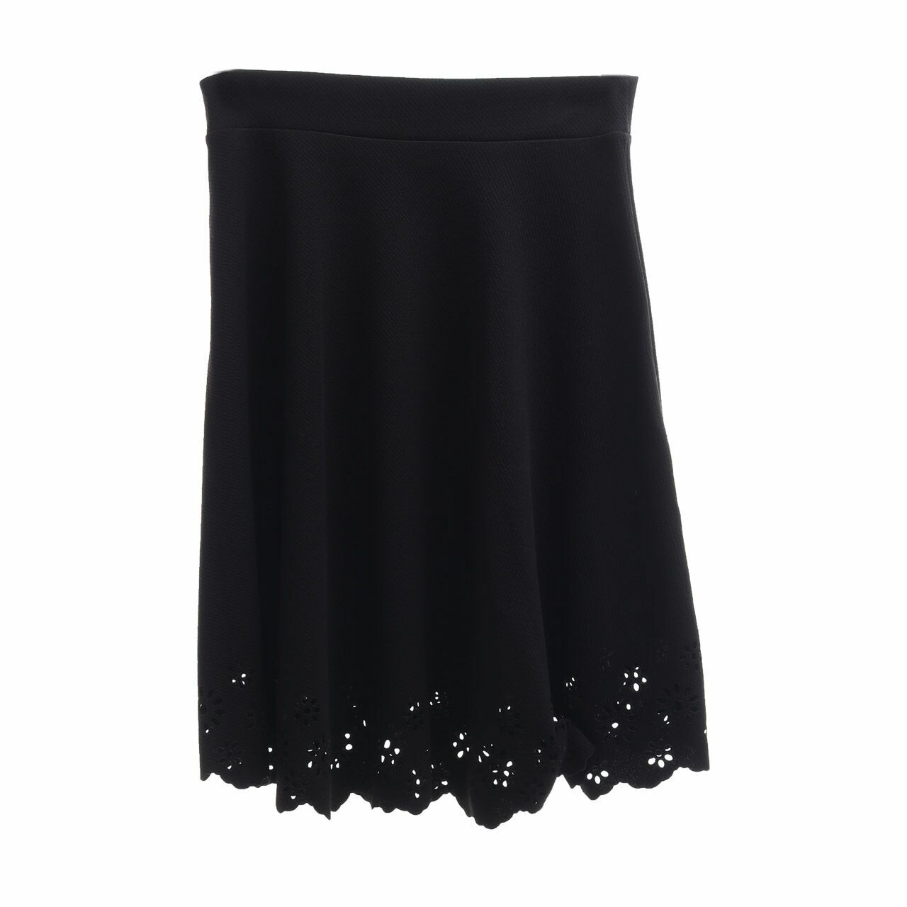 Chic Simple Black Mini Skirt