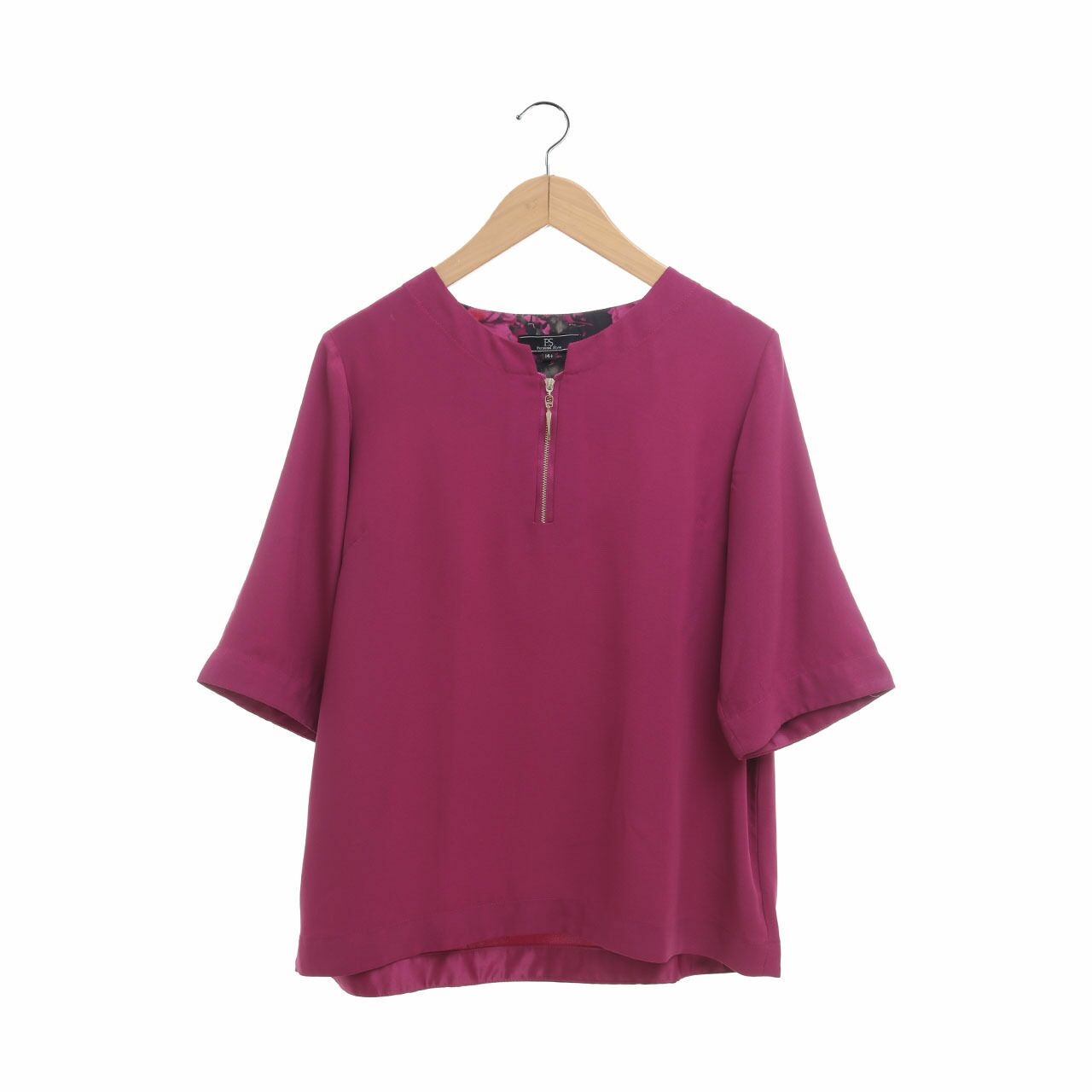 Personal Style Magenta Blouse