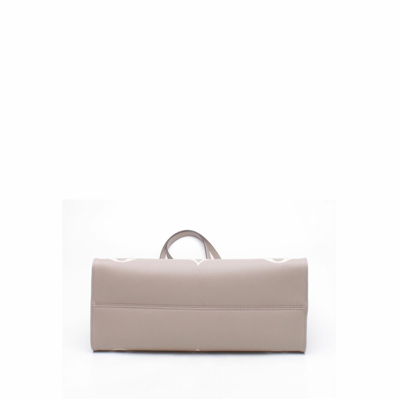  Louis Vuitton OnTheGo MM Bicolor Monogram Empreinte Leather Satchel Bag