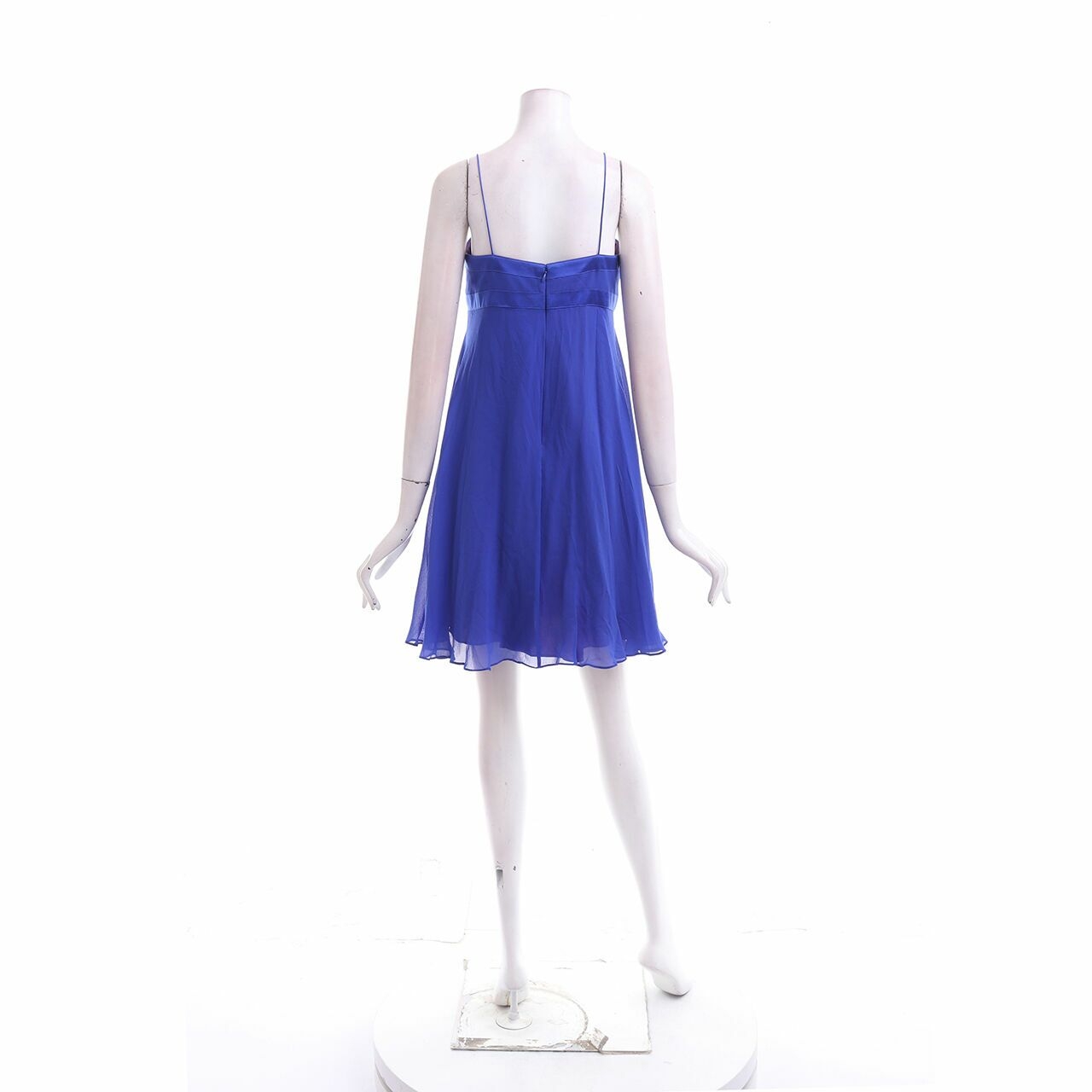 Aidan Mattox Blue Mini Dress