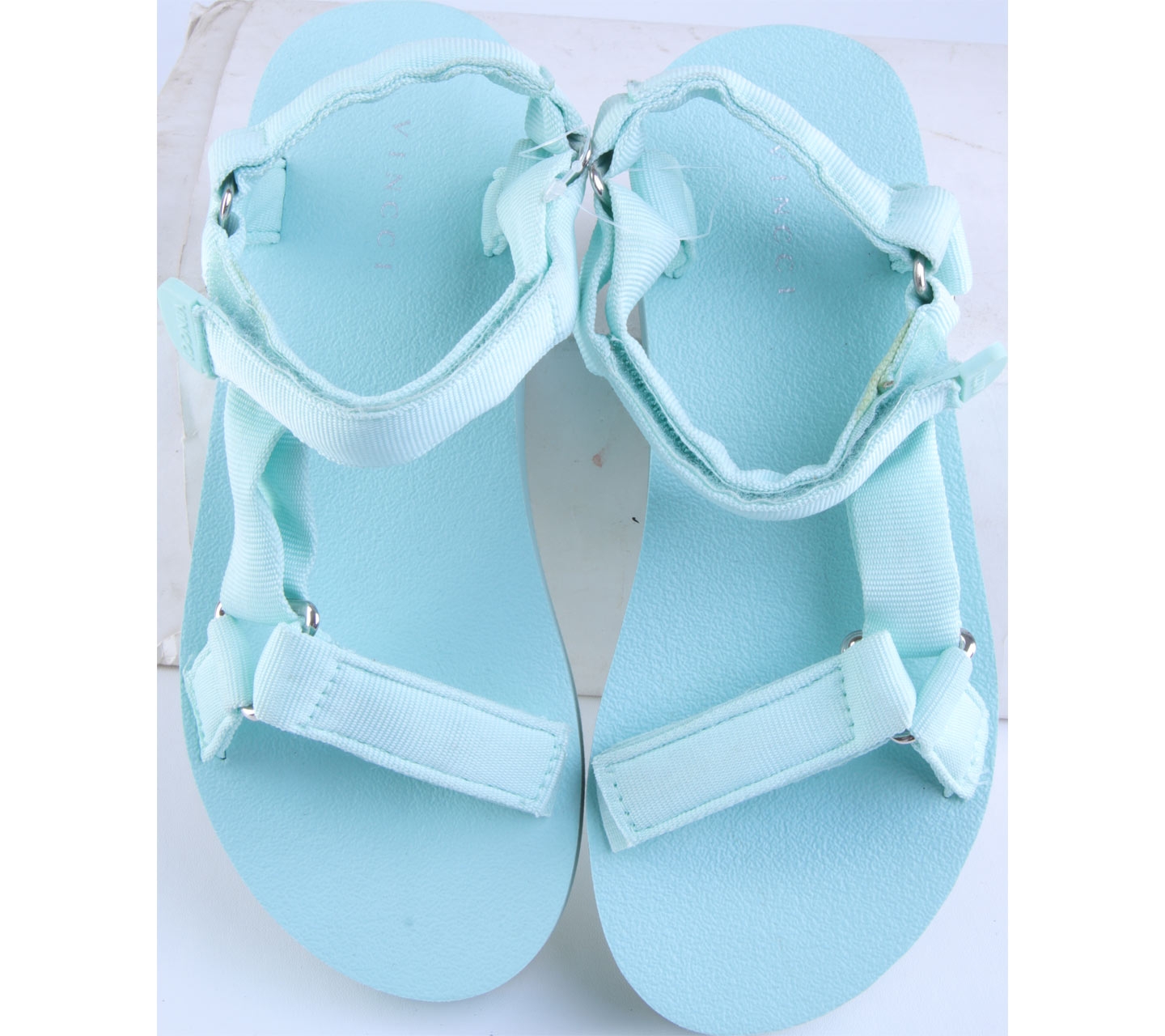 Vincci Turquoise Platform Strappy Sandals