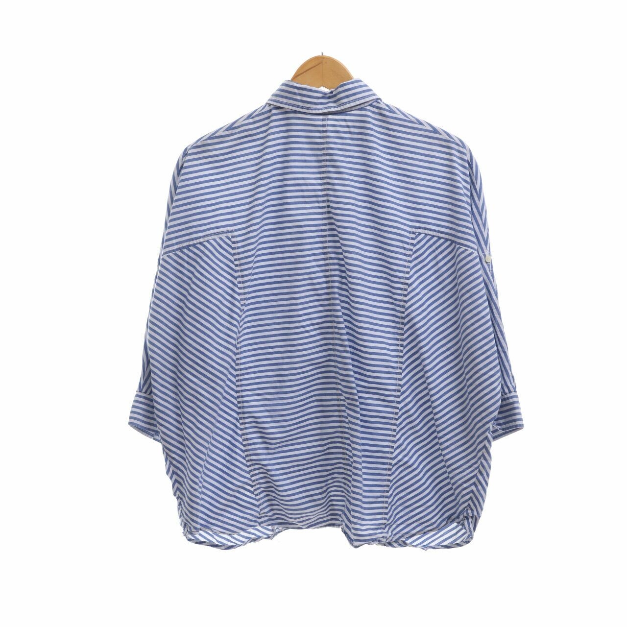 Private Collection Blue & White Stripes Shirt