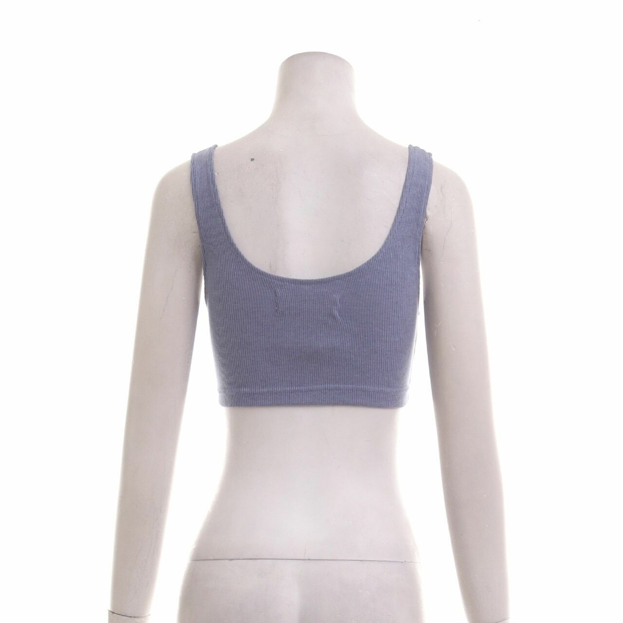 Tale of two Blue Crop Sleeveless
