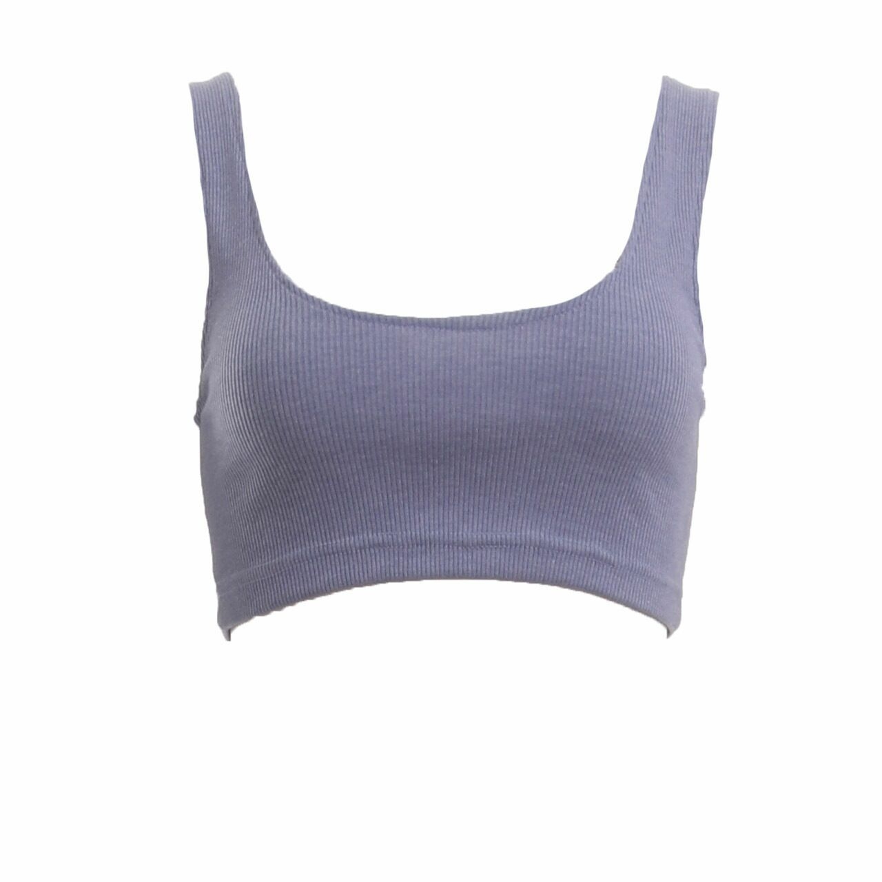 Tale of two Blue Crop Sleeveless