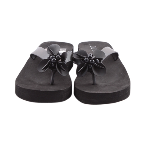 Guess Black Wedge Sandals