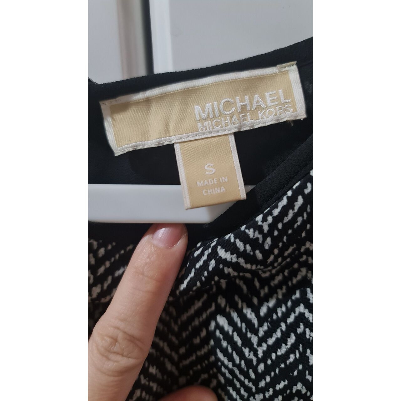 Michael Kors Grey Midi Dress