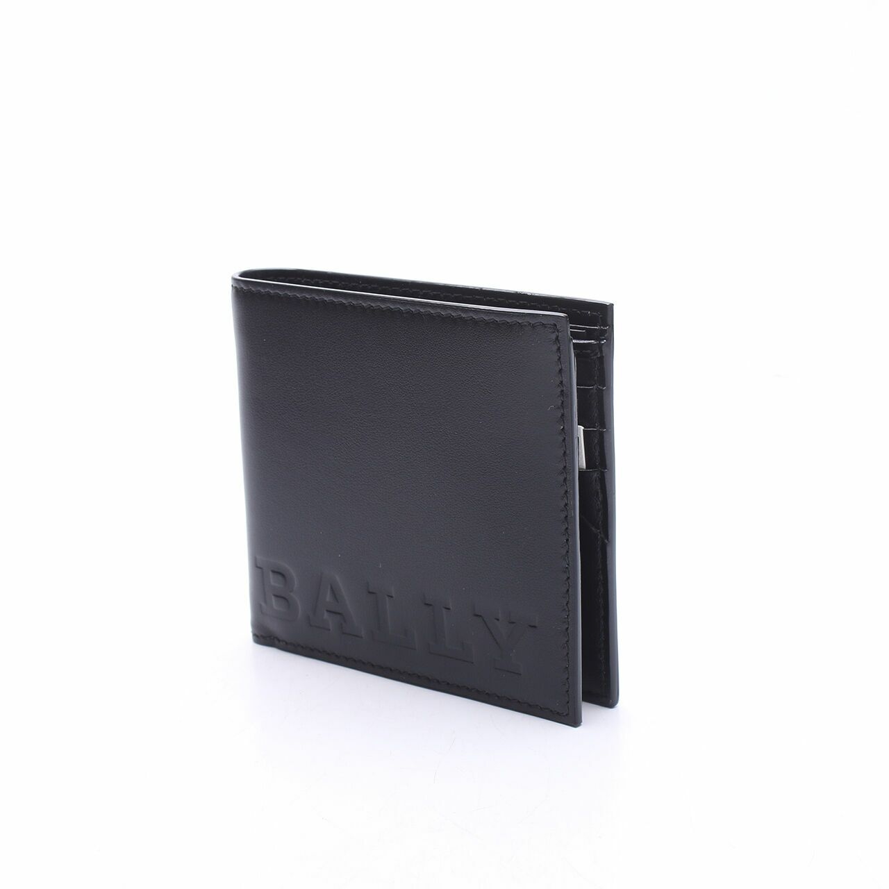 Bally Giftbox Bold Black Wallet & Keychain