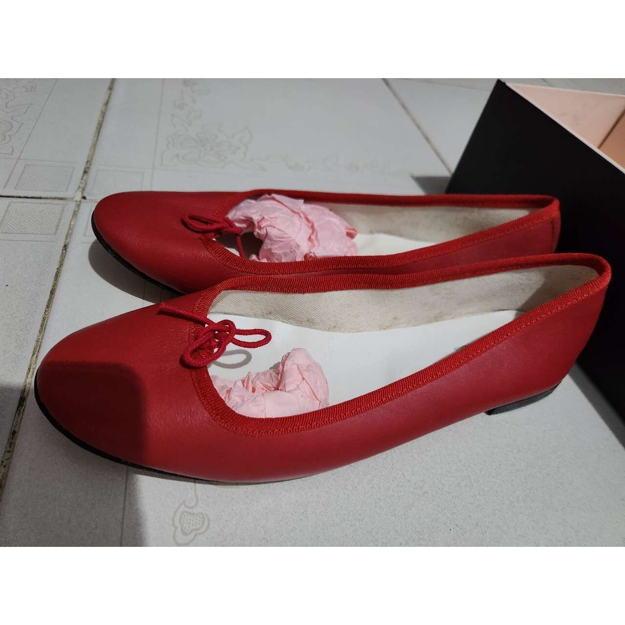 Repetto Red Flats