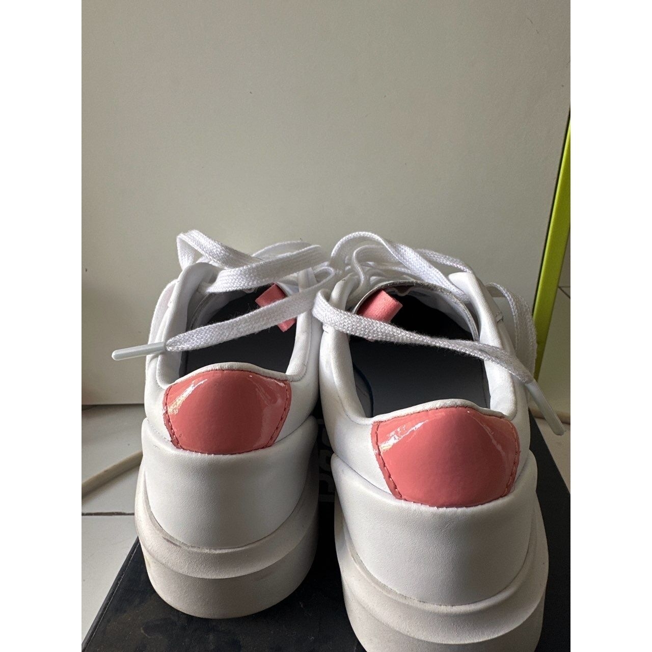 Adidas Pink & White Sneakers