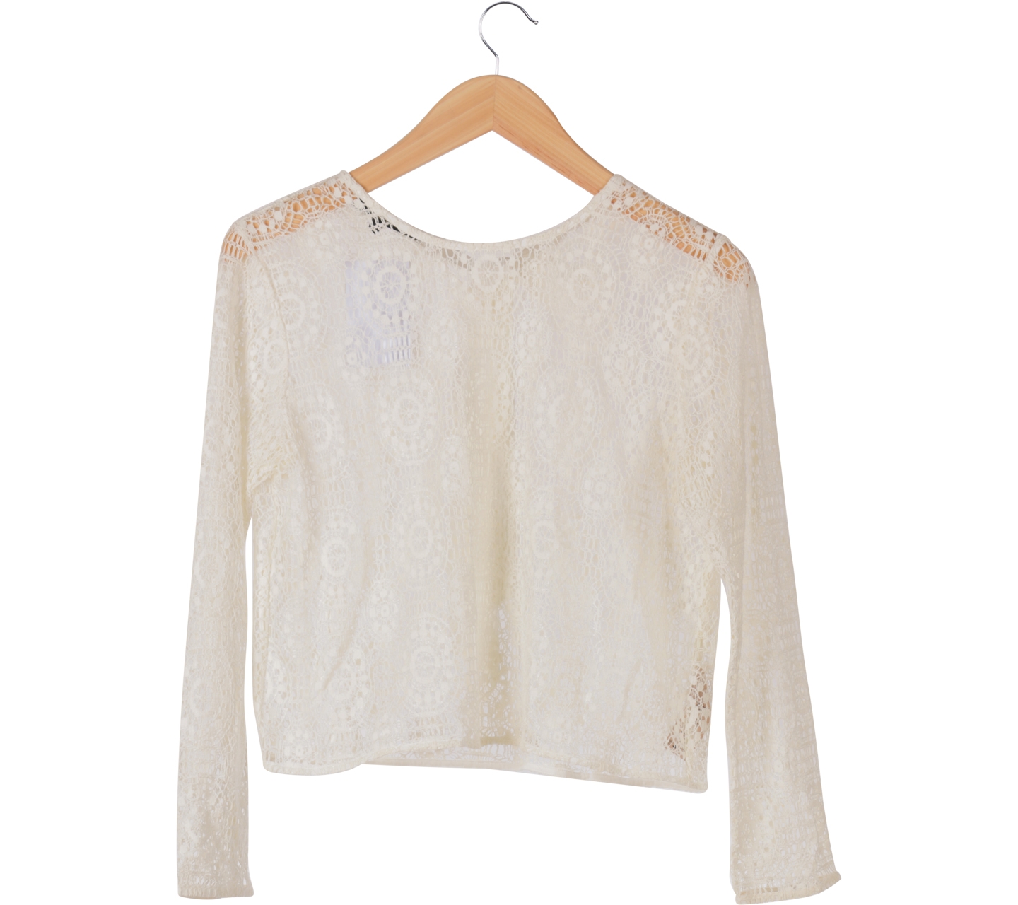 Shop At Velvet White Lace Bowed Others