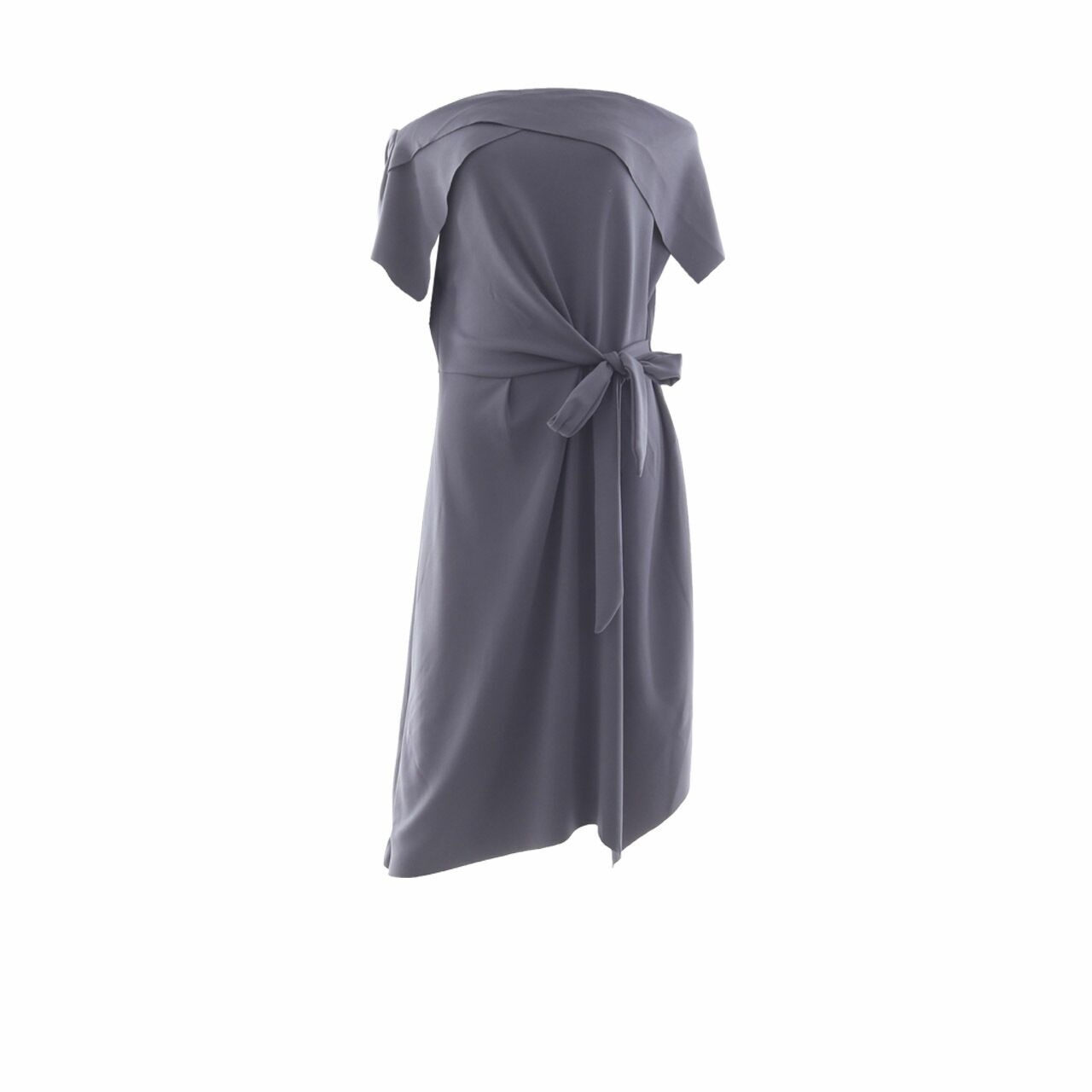 eclair Dark Grey Midi Dress