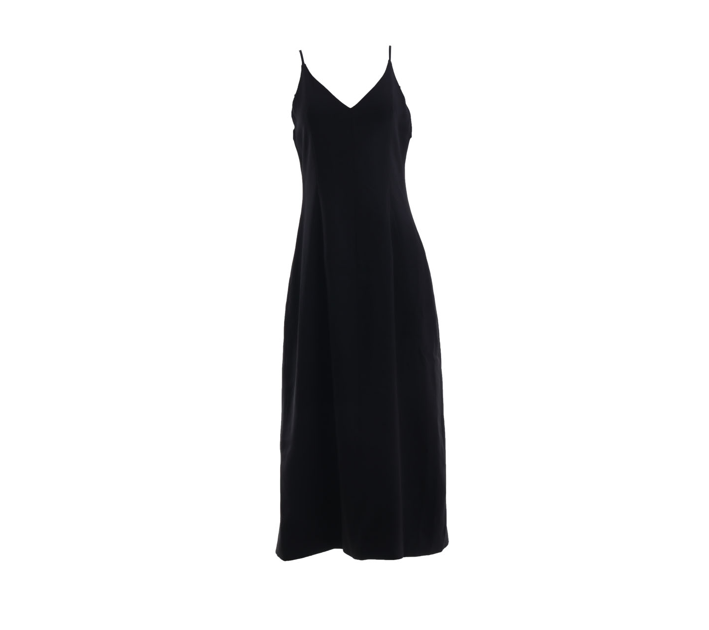 Pomelo Black Midi Dress